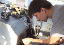 Сервисный инженер «Морской Техники» на проекте переоборудования «Метеора»