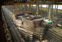 Строительство танкера